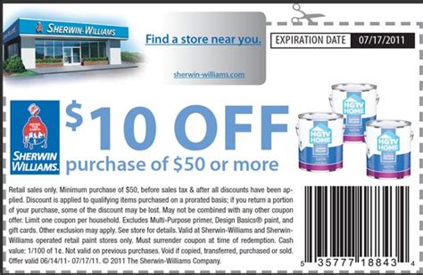 $10 off $50 coupon sherwin williams. Things To Know About $10 off $50 coupon sherwin williams. 